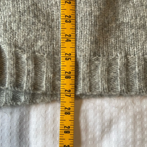 Democracy Soft Gray V-Neck Cardigan W/Sparkly Snap Closures Sz XL - Picture 5 of 9